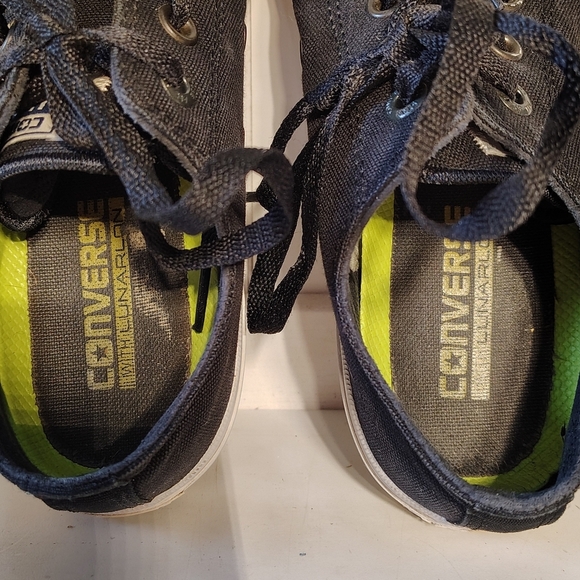 Converse All Star Chuck Taylor II Lunarlon Men's Sz 6 Black White Low Tops - Picture 5 of 13